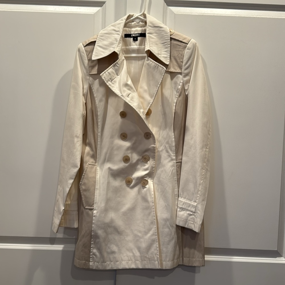 DKNY light trench coat